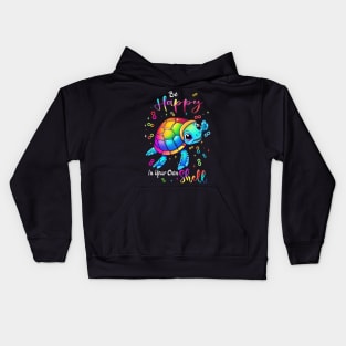 Be Happy In Your Own Shell Kids Hoodie